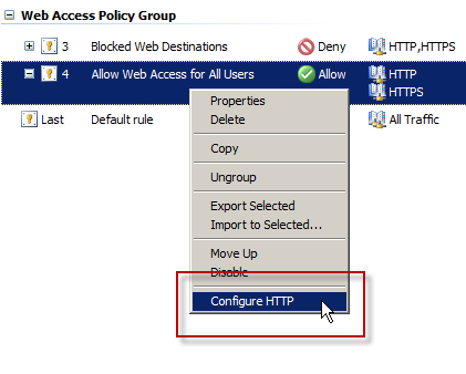 Configuring Forefront TMG
